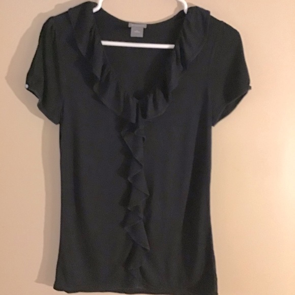 Ann Taylor Tops - ANN TAYLOR STRETCHY LYOCELL FITTED FEMININE TOP